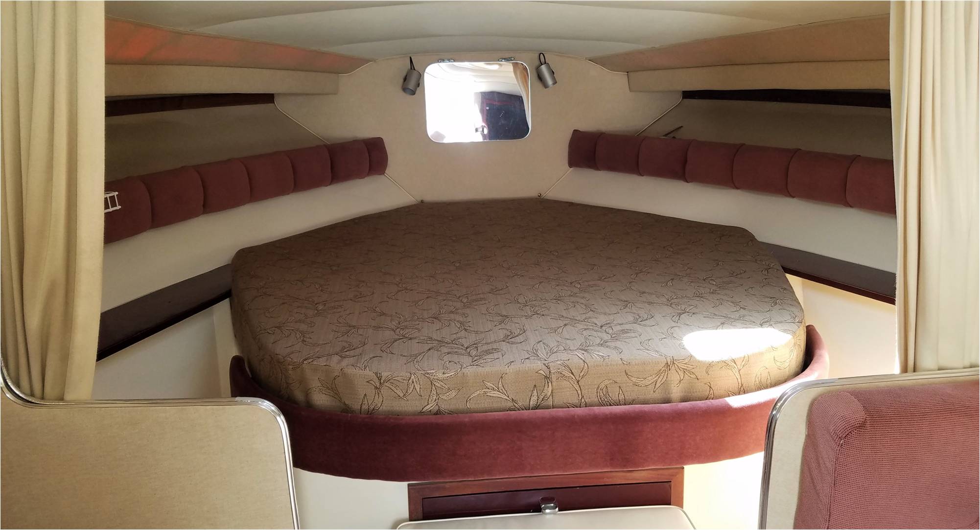 V-berth mattress cover